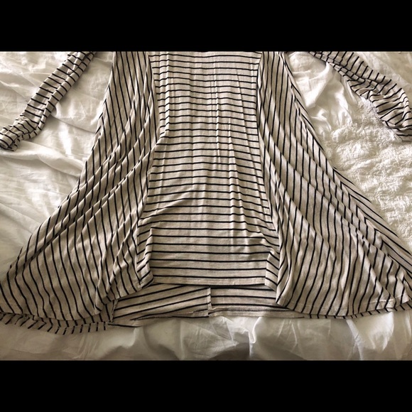 Asymmetrical Striped Dress - Picture 2 of 4